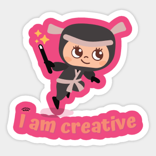 I Am Creative Sticker